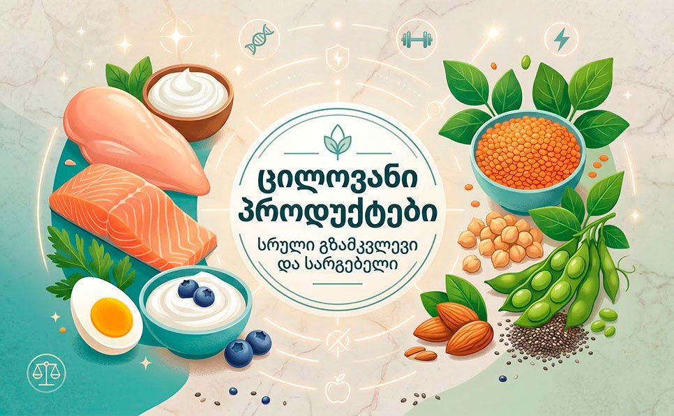 ცილოვანი პროდუქტები